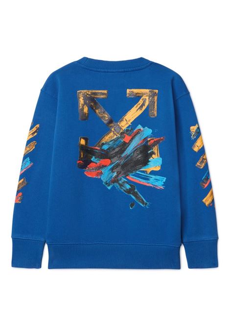 Felpa Off-White Kids OFF WHITE KIDS | FELPE E TUTE | OBBA001S25FLE0074510BLUETTE